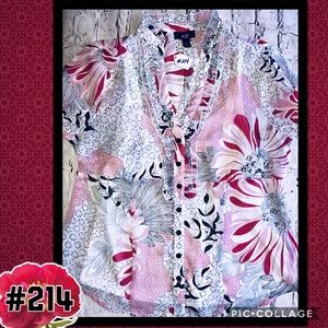 AGB Womens SzXL Top/Built-In Cami